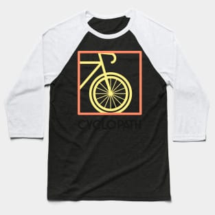 Cyclopath Cycling graphic tshirt Baseball T-Shirt